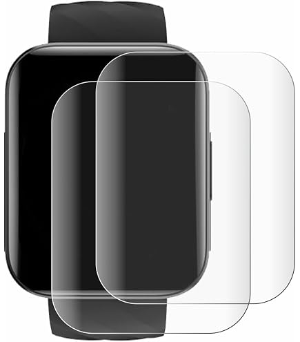 Protection D'écran 3D Incurvée Brotect Pour KSIX Iria Smartwatch 1.7 Pouces - 2 Pièces - Anti-rayures Auto-réparant
