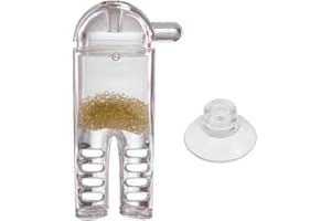 DONGKER Trappola Planaria Acquario,Catcher Planariana in Acrilico con Ventosa per Acquari e Serbatoio Pesce