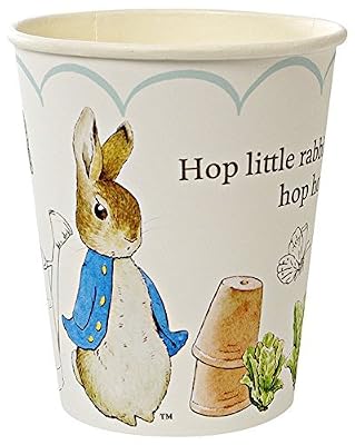 Meri Meri Peter Rabbit Lot de 12 gobelets & Friends