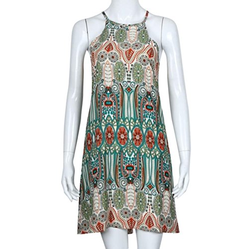 Damen Kleider Xinan Retro Kragen ärmelloses Kleid - 6