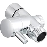 CIENCIA G1/2" Bathroom Angle Valve for Solid Brass 3-Way Shower Arm Diverter Valve Handshower for Handshower Universal Shower