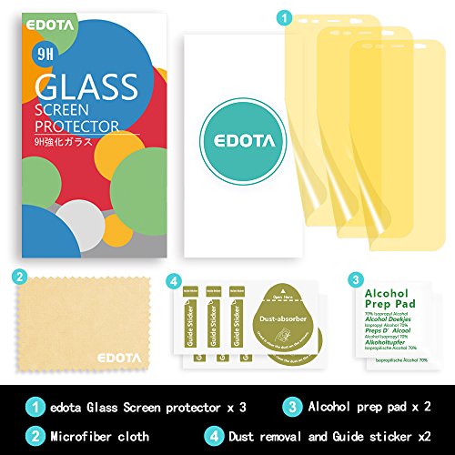 3 PACK Samsung Galaxy S8 Protector de Pantalla Edota Case Friendly Ultra Clear Not Glass TPU Film Full Covered Front Protector de pantalla Samsung Galaxy S8 reviews 3 PACK Samsung Galaxy S8 Protector de Pantalla Edota Case Friendly Ultra Clear Not Glass TPU Film Full Covered Front Protector de pantalla Samsung Galaxy S8