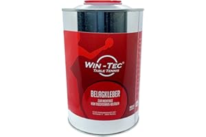 FOXCUP WIN-TEC Tischtennis Belagkleber Nachfüllflasche (1000ml) - Kleber für Tischtennis Beläge | Lösungsmittelhaltig | TT-Spezial - Schütt Tischtennis