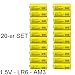 Produktbild IKEA 20er-Set AA-Batterie "ALKALISK" Mignon-Batterien OHNE Cadmium - 1,5V - LR6 - AM3 - MN1500 …