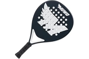‎MUWO MUWO Sevilla Toledo Salamanca Bilbao Padelschläger für Padel-Tennis. Mit ultraweichem Eva-Kern, Fiberglas Rahmen und Einer Tragetasche, für Anfänger und erfahrene Spieler geeignet