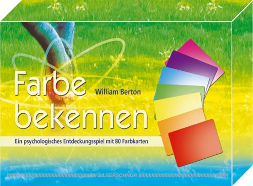 Preisvergleich Produktbild Farbe bekennen. Ein psychologisches Entdeckungsspiel mit 80 Farbkarten