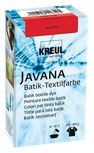 KREUL Javana, Colori per Tinta Batik Rosso Fuoco