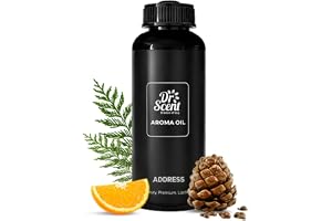 Dr Scent Breeze of Joy Diffuser Aroma Address Oil – Velvet Cedar, Citrus, and Cedarwood Fragrance | Made in UAE (500ml) Perfect for Offices, Homes, Shops, Hotel Rooms & Small Lobbies