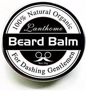 Taymee Lifestyle Mens Beard Balm Beeswax Shea Butter Natural Beard oil &amp; balm Moustache Wax styling Fathers Day Gift 30g