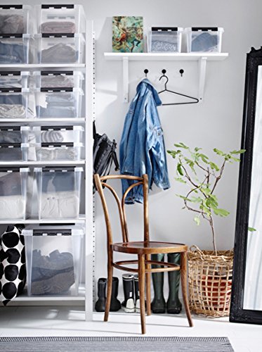 ORTHEX Smart Store Classic 15 / 10 Stück Aufbewahrungsboxen mit Clip-Verschluss im SET, inkl. Beschriftungsetiketten - 4