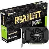 Palit GeForce GTX 1050 Ti StormX 4 GB GDDR5 Graphics Card, DiplayPort, HDMI, Dual-Link DVI-D, Grey