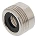 Produktbild Adapter 1/2 x 3/4 Silber, 1/2" Innengewinde, 3/4" Aussengewinde. (973977006570)