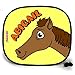 123t ANI-MATES HORSE PERSONALISED Baby/Child Vehicle Sunshade x 1
