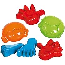 GOWI Sandformen-Set 'Anna' – 4-teilig Mit Tierfiguren, Für Sandkasten & Strand