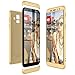 Produktbild CE-Link Samsung Galaxy A6 2018 Hülle Hardcase 3 in 1 Handyhülle 360 Grad Hard Hartschale Grad Full Body Case Cover Schutzhülle Bumper - Gold