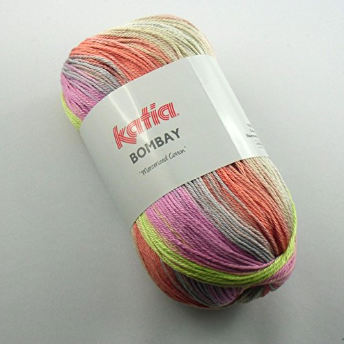 Katia Bombay 2017 magenta print 100g Wolle