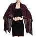 Produktbild Herbst Und Winter Garn Handgemachte Dreidimensionale Haken Blumenschals,Brown-OneSize
