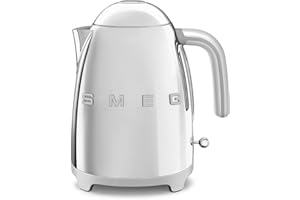 Smeg KLF03SSEU bouilloire 1,7 L 2400 W Acier inoxydable