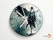 Produktbild Naruto Shippuden - Sasuke Uchiha - Akatsuki - Sharingan - Wings - Custom Name Wall Clock