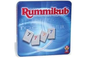 Rummikub - Jeu de Societe de réflexion - Jeu de Voyage - Boite métal - Version française 14338