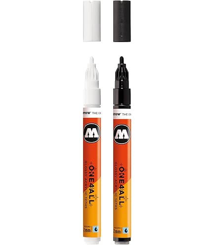 Molotow 200471 Set Grafx UV da 6 Pennarell | Pennarell, Cancellera