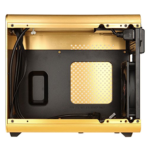 Preisvergleich Produktbild RAIJINTEK Metis Classic Kubus Gold Computer-Gehäuse