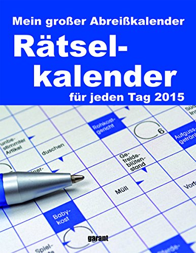 Abreißkalender - Rätselkalender 2015