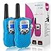 Produktbild Bobela T388 Funkgeräte Kinder Walkie Talkie Set mit lampe LCD Dispplay / VOX PMR Lizenzfrei Walky Talky 8 Kanäle 0.5w 3km Walki Talki Geschenke für Kinder ab 3 5 8 Jahre (2er-Set, Blau)