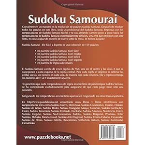 Sudoku Samurai - De Fácil a Experto - Volumen 1 - 159 Puzzles: Volume 1