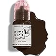 Perma Blend Pigments Professional Color For Permanent Makeup Go To Brown 15ml, Bottle