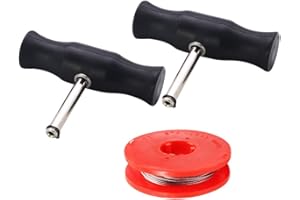 Sgizoku Car Windshield Removal Tools Windscreen Removal Tool Kit Windscreen Window Glass Cutting Wire W/Handles for Car Tool Kit