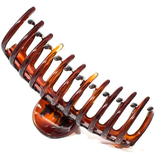 Mytoptrendz Black Extra Large Long Curved Teeth Strong Plastic