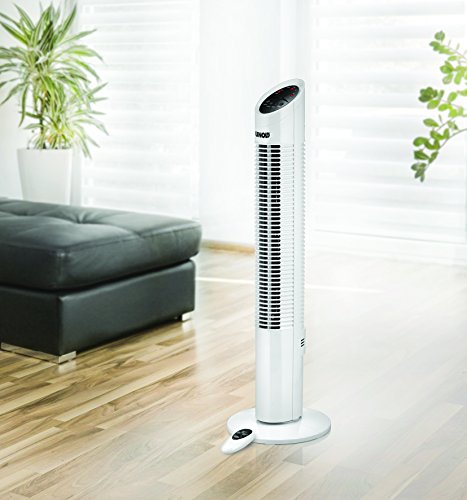 UNOLD 86850 Turmventilator Tower, Zuschaltbare Oszillation, 3 Stufen, Timer-Funktion, Fernbedienung, 30 W, 230 V, weiß - 6