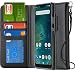 Produktbild Ferilinso Xiaomi Mi 8/Xiaomi Mi 8 Pro Hülle, Elegantes Echtes Leder mit ID Kreditkarten-Slots Halter Flip Cover Stand Magnetic Closure Case für Xiaomi Mi 8/Xiaomi Mi 8 Pro (Schwarz)