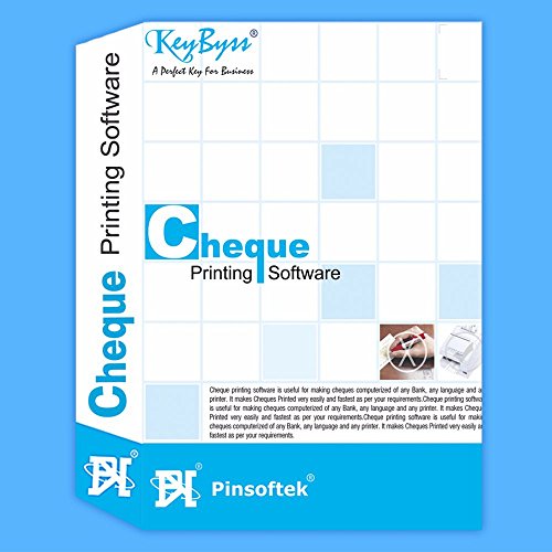 KeyByss - Cheque Printing Software - Single User (CD)