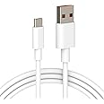 Mi USB to Type C 33W Hypercharge Cable, 3A Fast Charging Cable with Up to 480 Mbps High-Speed Data Transfer & Sync Cord Compatible With All Xiaomi Smartphones and Devices, White (1 Meter)