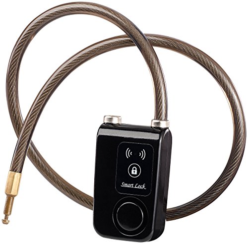 Semptec Urban Survival Technology App-gesteuertes Bluetooth-Kabelschloss, Alarm für Fahrrad, Tür u.v.m. - 6