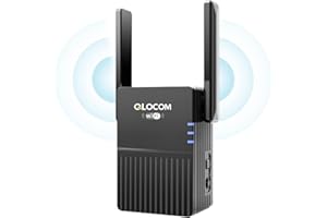 QLOCOM 2024 Newest WiFi Extender Booster 300Mbps WiFi Extender 2.4GHz WiFi Booster for Home Up to 2200 Sq.ft, Wireless Repeater Range Extender with WPS Function, Plug and Play