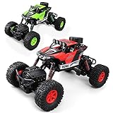 🔥 2.4ghz RC Car : Mit 2.4GHz Fernsteuerungssystem können zwei oder mehr RC-Autos zusammen ohne missverständnisse zusammen laufen und bringen Ihnen viel mehr Spaß . Max Steuerdistanz bis zu 35m, Geschwindigkeit bis zu 25km / h