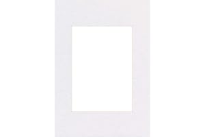 Hama Premium Passepartout 30 x 40 cm (für Bilder im Format 20 x 27) arktisweiß