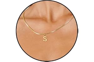Halsband Kvinnor Halsband med bokstäver A-Z Halsband Kvinnor Silver Bokstäver Halsband för flickvän 14K Guldpläterad Hängsmyc