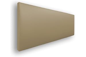 Silcar Home - Cabecero de Cama Tapizado en Polipiel Liso, Modelo Jep (Beige, 145 cm) - Cabecero Acolchado - Cabezal Tapizado - TNT Transpirable - Cabecero Original - Transporte Incluido