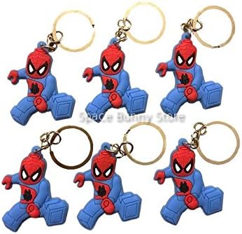 Lego Movie Spiderman 24 Piece Keychain / Party Bag / Favour / Keyring / Bag Charms