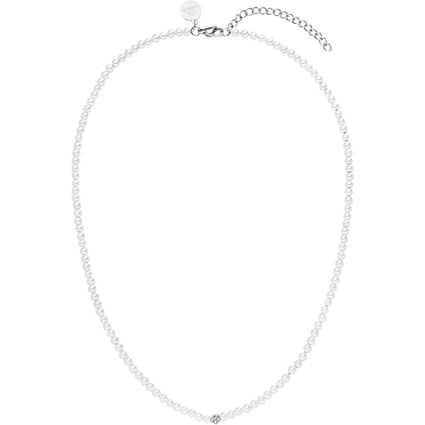 Purelei® Wela - Collana impermeabile con perle e conchiglie