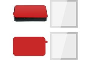 GKU Support pour Dashcam D600 avec 2 Bandes Adhésives et 2 Films électrostatiques