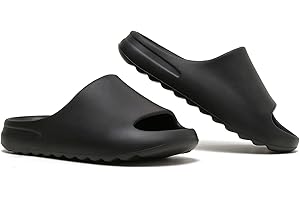 JESINDR Cozy Slides Kapcie Damskie kąpielowe klapki, EVA Lato Oryginalne Antypoślizgowe Super Miękkie Gruba Podeszwa Sandały, Gumowe Kąpielowe Kapcie z Kryształkami