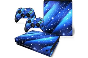 SKINOWN Skin Skin Skin für Xbox One X Konsolen-Fernbedienung, Vinyl, Aufkleber für Xbox One X Bule Sky3