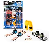 snowboard fingerboard finger toys to ride Snowboard and ski fresstyle just like pro does, perform tricks and have a lot of fun