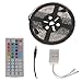 Produktbild MagiDeal 5m Wasserdichtes 5050 SMD 300 LED Stripe Streifen Licht Lampen mit 44Key Fernbedienung Netzkabel