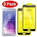 Produktbild eaLAB2 Pack J4 Displayschutzfolie 2018 kompatibel mit Samsung Galaxy J 4 gehärtetem Glas [9D Curved] [High Definition] [explosionsgeschützt] 4J j42018 Schutzfolie Samsungj4 5,5 Zoll (schwarz)